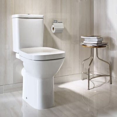 Debba Close Coupled Toilet Pan - Roca