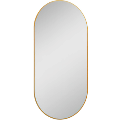 Sharon Oval LED Mirror - 520mm x 920mm - Aqua