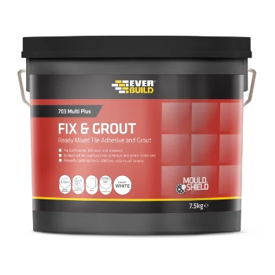 Everbuild 703 Fix and Grout Tile Adhesive - All Sizes