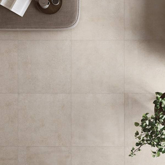 Paleo Concrete Matt Beige 800mm x 800mm - Free Sample Cut To Size