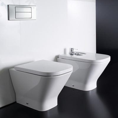 The Gap Floor Standing Back To Wall Bidet - Roca