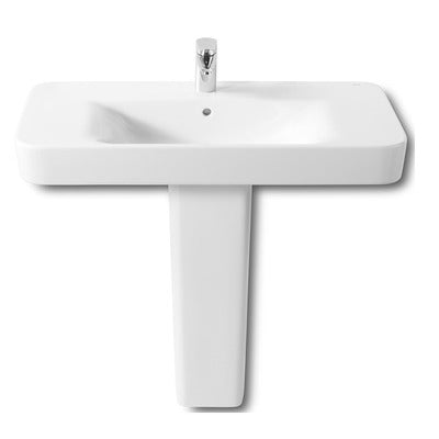Senso Ceramic Wall Hung Basin 1 Tap Hole - Roca