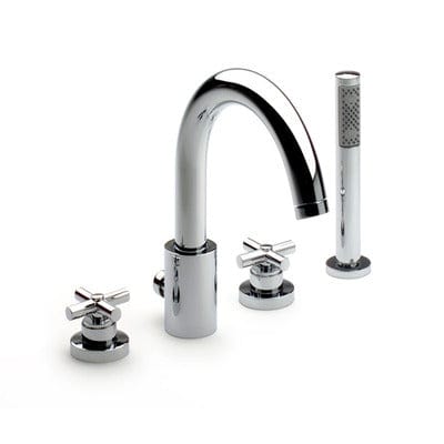 Copy of Victoria V2 Chrome Deck Mounted Bath Shower Mixer - Roca