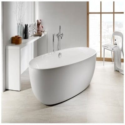 Virginia Freestanding Acrylic Bath - Waste & Overflow - 1700 x 800mm - Roca