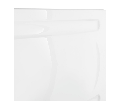 Orlah Acrylic Offset Corner Bath Front And End Panel