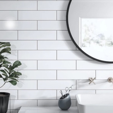 Load image into Gallery viewer, Matt White Metro Tiles - All Sizes
