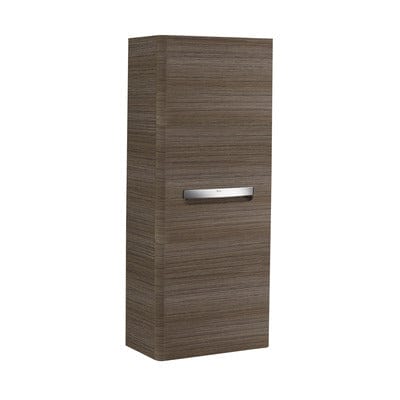 The Gap 350mm Column Bathroom Unit - Dark Wood - Roca