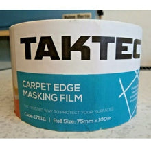 Load image into Gallery viewer, Taktec C75 Carpet Masking Tape 100m x 75mm (Box of 12)
