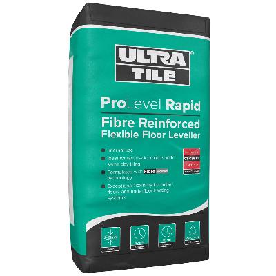 Ultra Tile ProLevel Fibre - Reinforced Flexible Floor Levelling Compound x 20kg