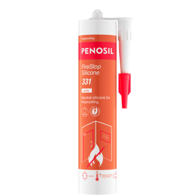 Penosil FireStop Silicone 331 - White x 300ml (Box of 24)