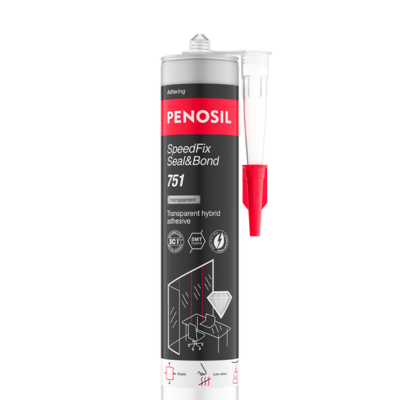 Penosil Speedfix Seal and Bond 751 x 290ml - Clear (Box of 12)