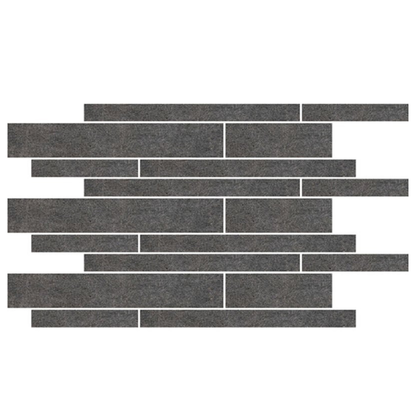 City Stone Anthracite Matt Muretto Mosaic (2 per Box)