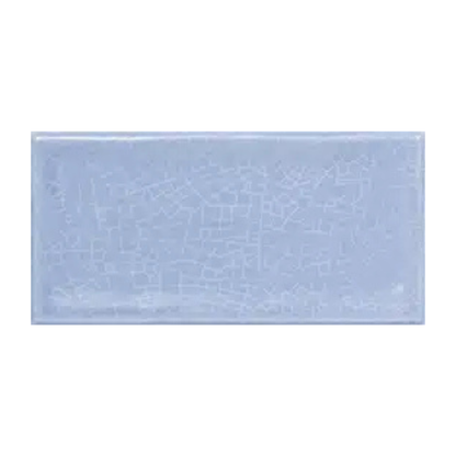 Abbey Azul Ceramic Glass Crackle Effect Wall Tile 75mm x 150mm (40 per Box)