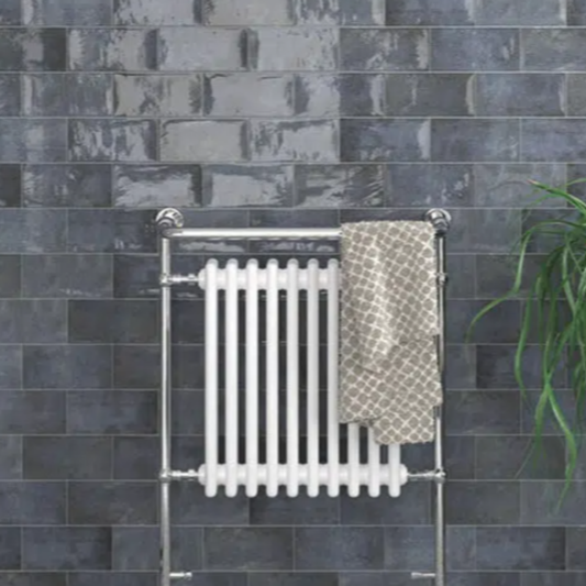 Camden Ceramic Gloss Azurro Wall Tile 200mm x 100mm (50 per Box)