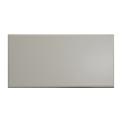 Central Light Grey Gloss Ceramic Wall Tile 100mm x 200mm (50 per Box)
