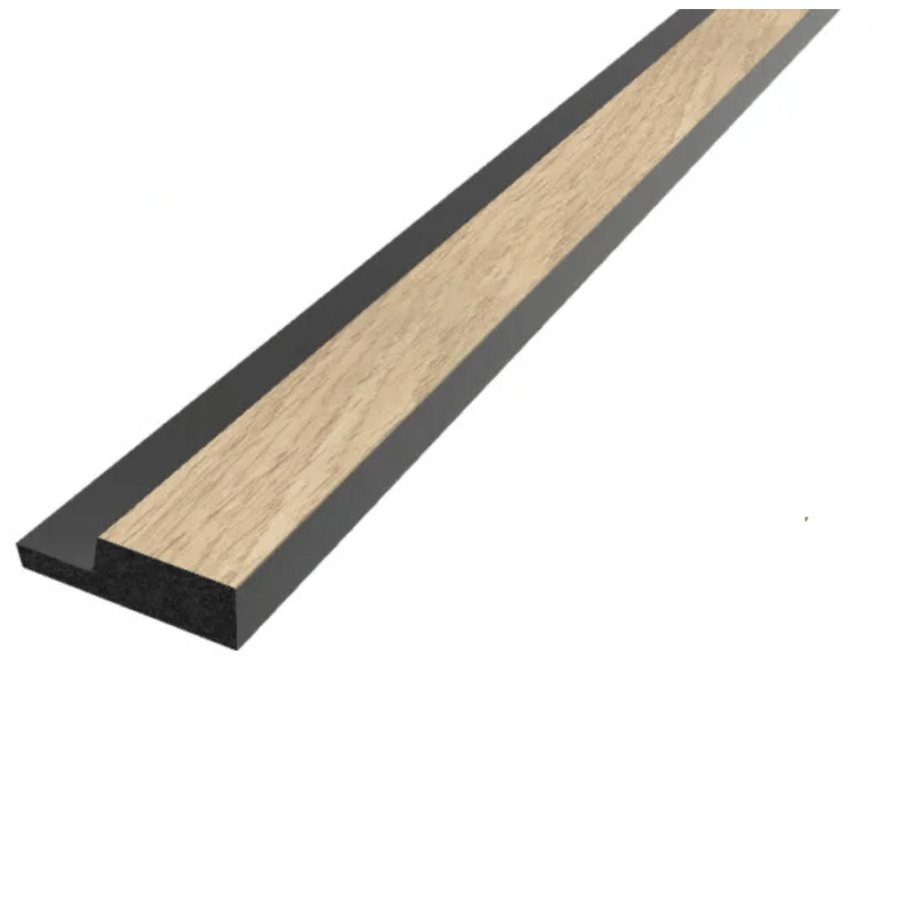 SplashPro Narrow Slat Wall Panel Trim 2400mm x 42mm x 12mm - All Colours - The Wood Wall Panel Company Wall Panel