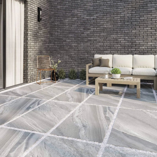 Quartzite Outdoor Porcelain Tile (1200 x 600mm) - All Colours