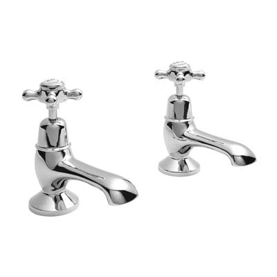 White Bath Taps - Bayswater