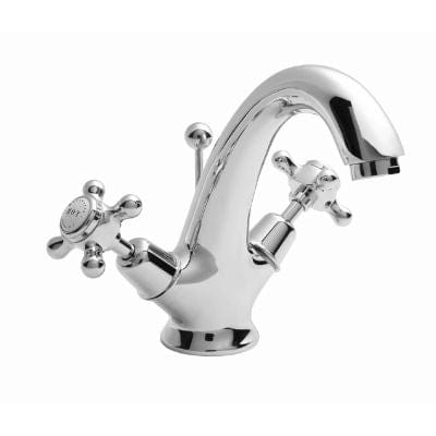 Bayswater White Mono Basin Mixer - Bayswater