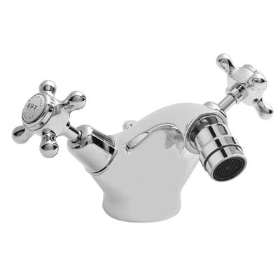 White Mono Bidet Mixer Tap - Bayswater Bidet Mixer Tap