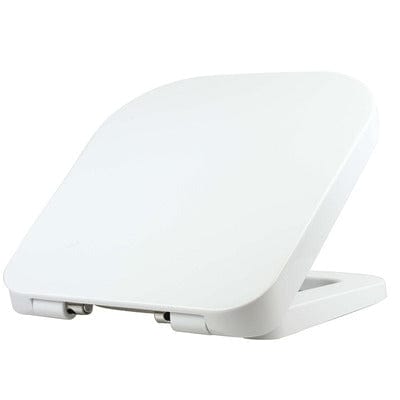 Cubix Wrap Over Toilet Seat with Soft-Close Hinges - Aqua