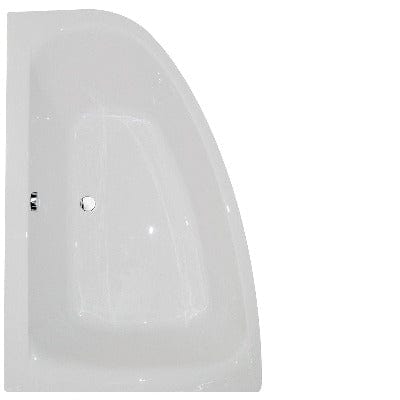 Cloud Offset Corner Bath - 1500 x 1000mm - Aqua