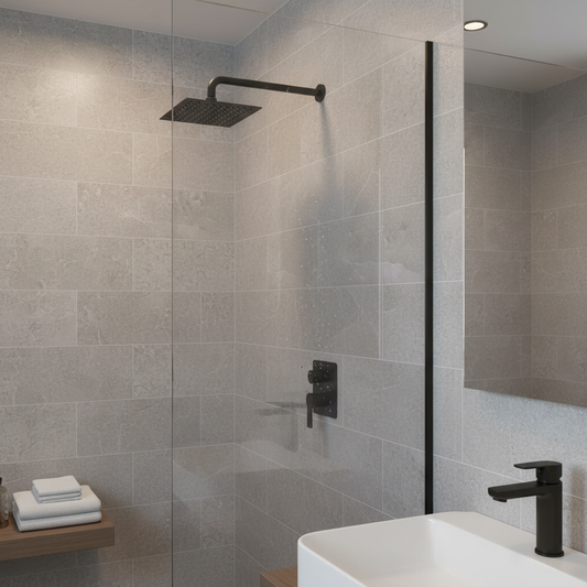 Cliveden Grey Matt Ceramic Wall Tile 250mm x 500mm (8 per Box)