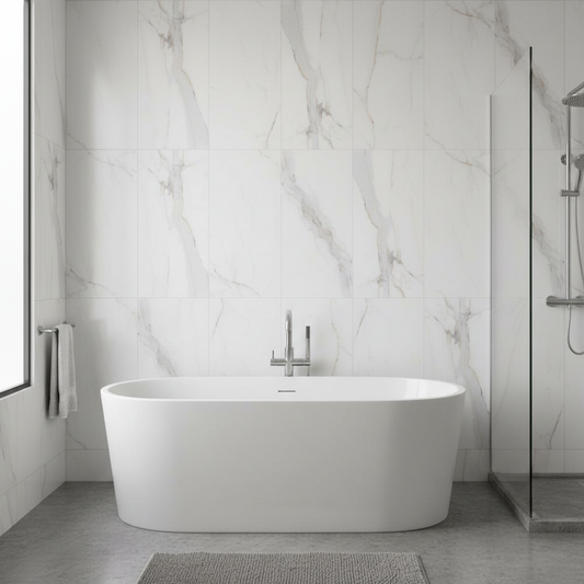 Hannah Gloss Porcelain Wall & Floor Tile - All Sizes