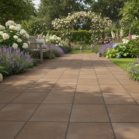 Quarry Brown Matt Wall & Floor Tile 150mm x 150mm (23 per Box)