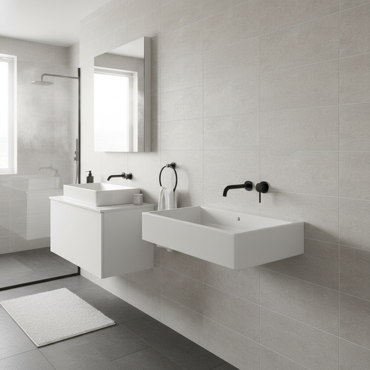 Veronica Dark Grey Matt Ceramic Wall Tile 300mm x 600mm (7 per Box)