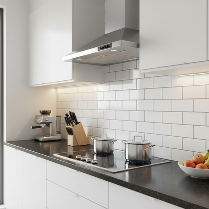 White Satin Ceramic Wall Tile 597mm x 297mm (7 per Box)