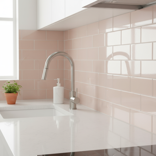 Subway Light Beige Glossy 65mm X 260mm  (41 per Box)