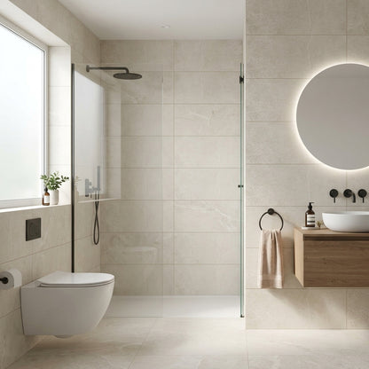 Cliveden White Matt Ceramic Wall Tile 500mm x 250mm (8 per Box)