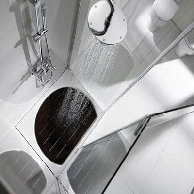 Loft Chrome Shower Mixer Column With Kit - Roca