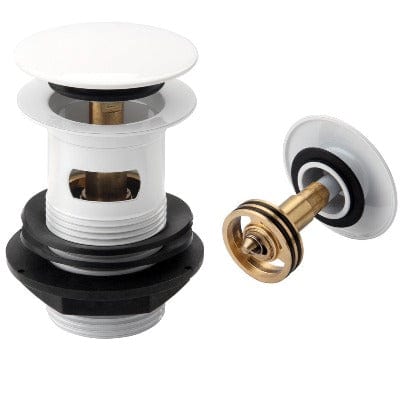 Easy Clean Sprung Plug & Basin Waste - All Finishes - Aqua