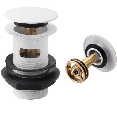 Easy Sprung Plug & Basin Waste - All Finishes - Aqua