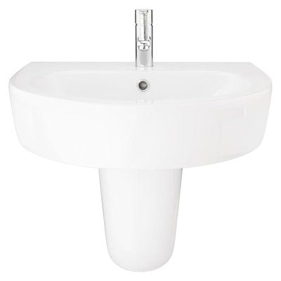 Emme 560mm Basin - 1 Tap Hole - Aqua
