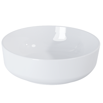 Aquatrend 420mm Countertop Round Basin inc Waste - All Colours - Aqua