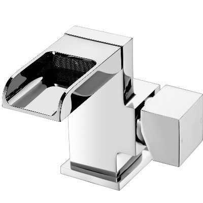 Trac Chrome Basin Mixer w/ Click-Clack Waste - Aqua