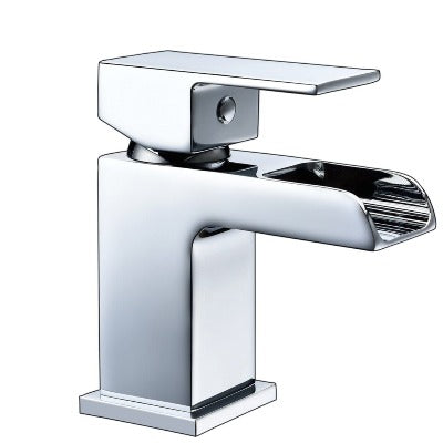 Stream Chrome Basin Mixer w/ Click-Clack Waste - All Sizes - Aqua