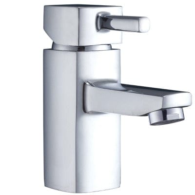 Cubix Chrome Basin Mixer w/ Click-Clack Waste - All Sizes - Aqua