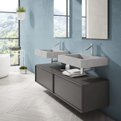 Stone Wall Hung Bowl Basin - All Colours - Aqua