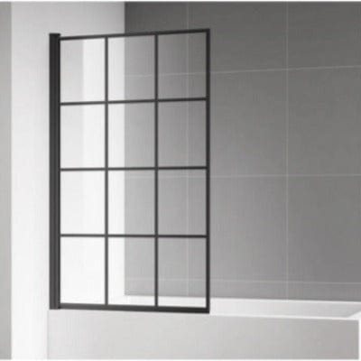 Velar 6mm Bath Screen - 1400mm x 800mm - Aqua
