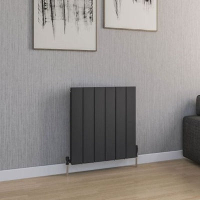 Vetta Horizontal Aluminium Radiator - All Sizes - Aqua