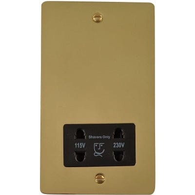 Shaver Socket - All Finishes - Aqua