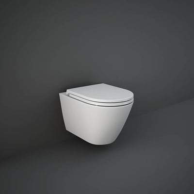 Feeling Rimless Wall Hung Pan - All Colours - RAK Ceramics