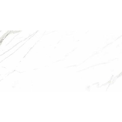 Valletta Statuario Polished Porcelain Wall & Floor Tile - All Sizes