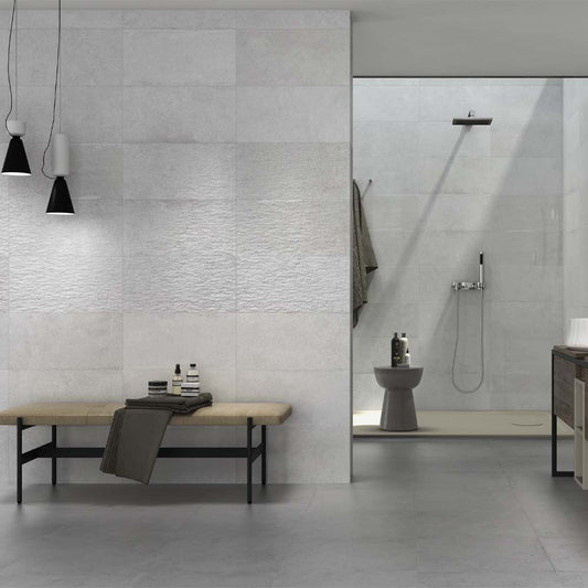 Knole White Matt Porcelain Wall & Floor Tile 607mm x 607mm (3 per Box)