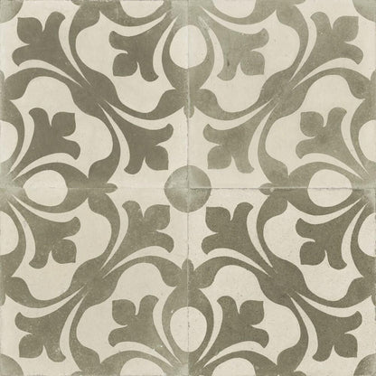 Zayda Sage Matt Ceramic Wall & Floor Tile 450mm x 450mm (5 per Box)
