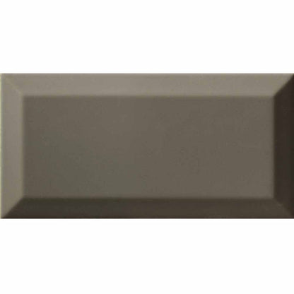 Metro Dark Grey Gloss Ceramic Wall Tile - All Sizes